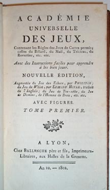 Acad&eacute;mie Universelle des Jeux